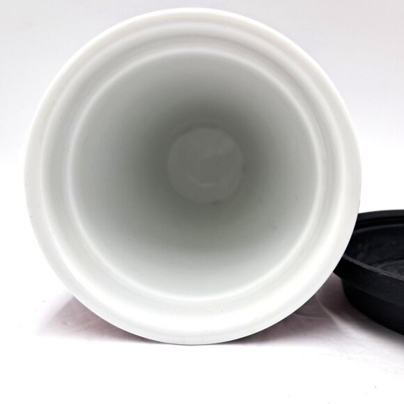 Tim Hortons 2017  Ceramic Deer Buck Elk Coffee Travel Mug With Silicon Lid 16 oz - Picture 2 of 4